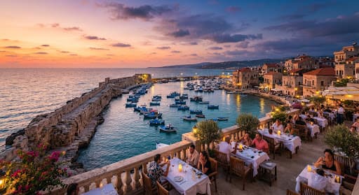 Batroun landscape in Lebanon