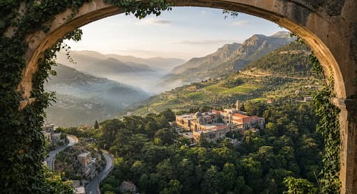 Chouf & Barouk landscape in Lebanon